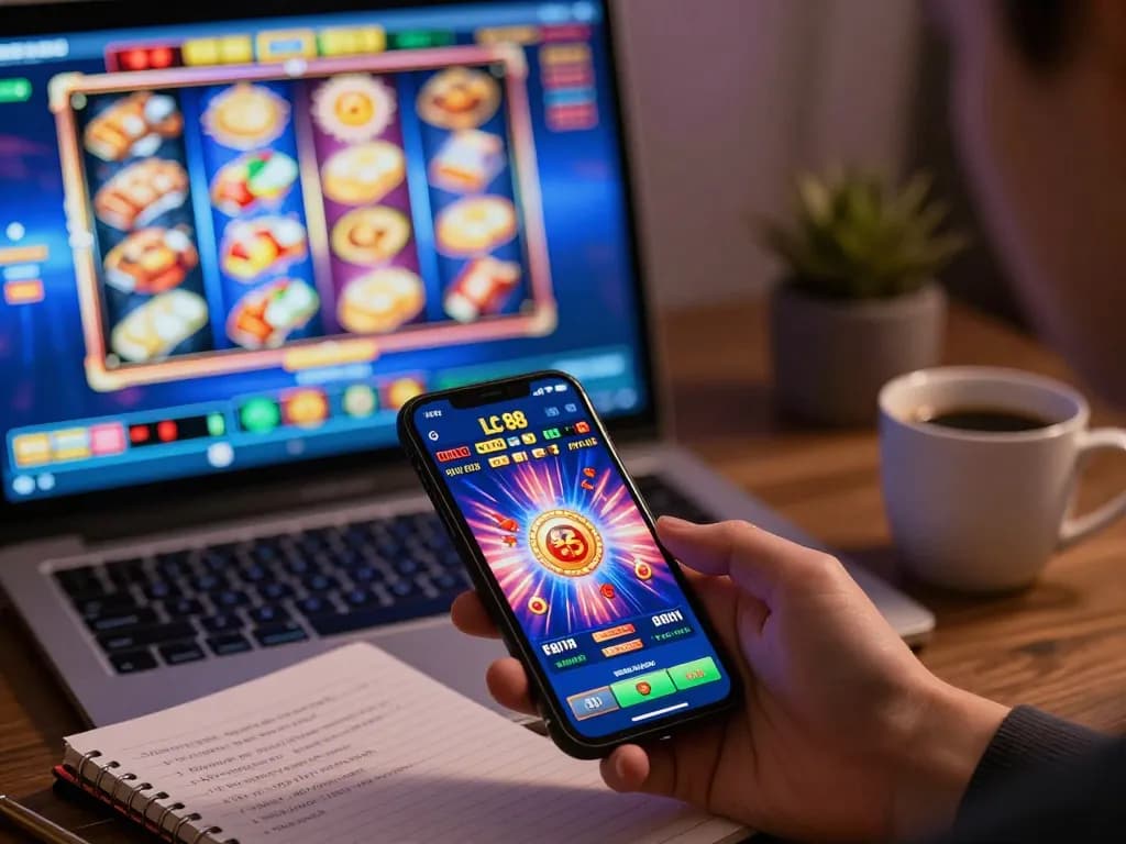 Engaging gameplay with the LC 88 app showcasing mobile casino action and strategy