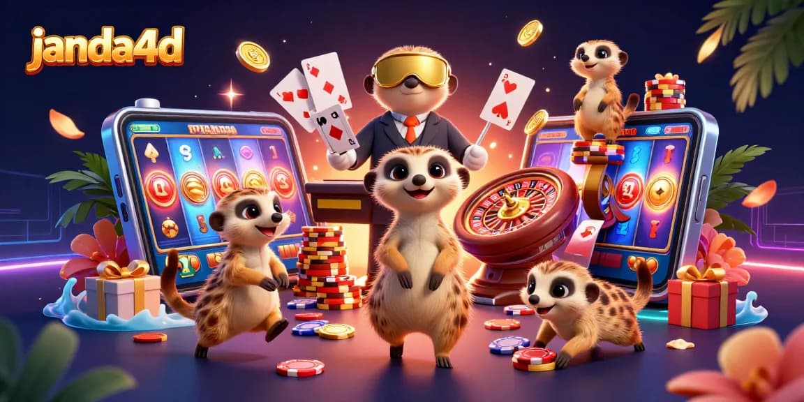Janda4d menyajikan karakter lucu kasino dengan jackpot menggiurkan dari permainan slot yang menarik.