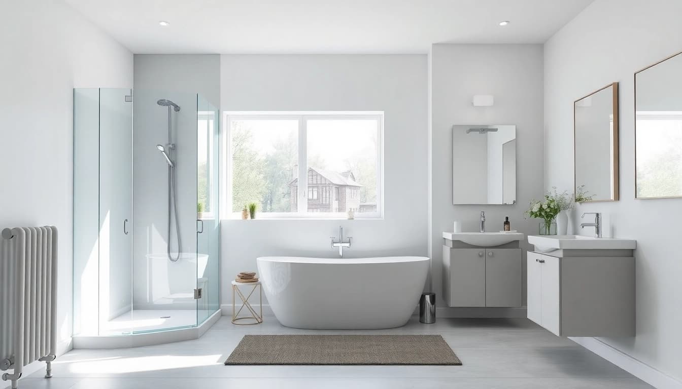 Gestalte dein Traumbad mit den hochwertigen Produkten von sonni sanitär GmbH und moderner Einrichtung.