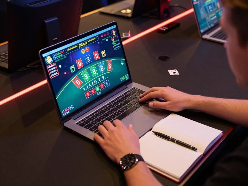 Player engaging in online blackjack as a server thailand provides stable connectivity for smooth gameplay