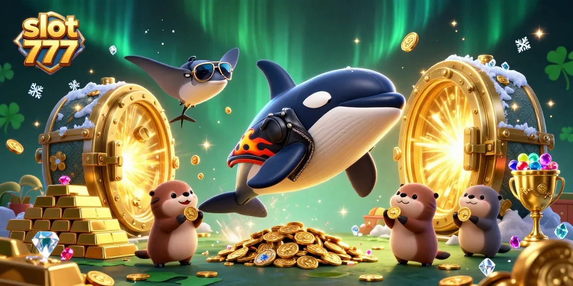 Mainkan slot 777 dengan karakter laut yang menarik di kasino digital uang nyata.