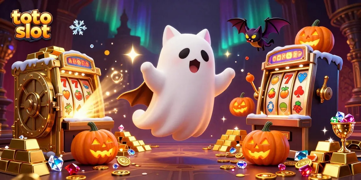 Experience thrilling gameplay with the exciting toto slot alongside a ghost cat and a vampire bat.