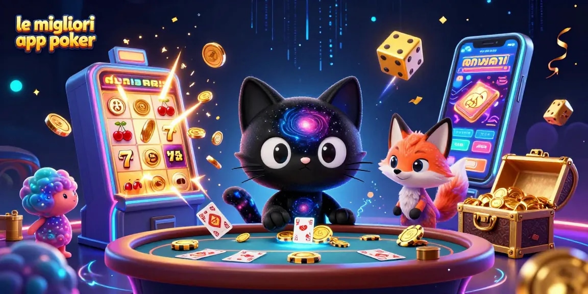 Giocare alle migliori app poker con una grafica accattivante e scene affascinanti.