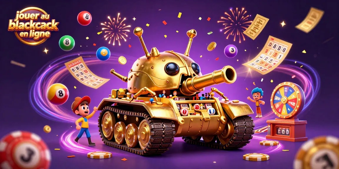 Découvrez comment jouer au blackjack en ligne avec une expérience de casino immersive dans un cadre festif.