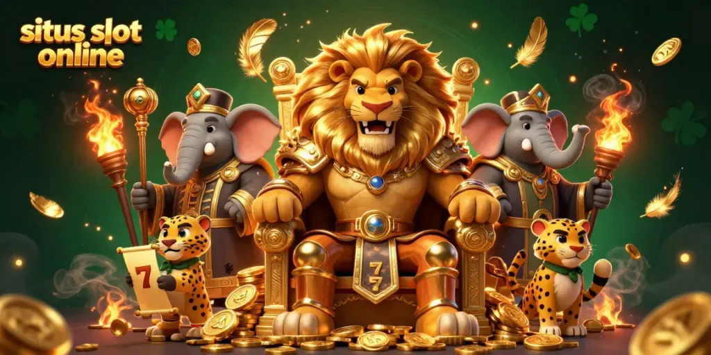 Menangkan permainan situs slot online dengan pengalaman mengesankan dari raja singa dan teman-temannya.