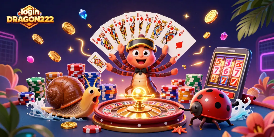 Experience the thrill of login DRAGON222 with vibrant games and colorful casino elements.