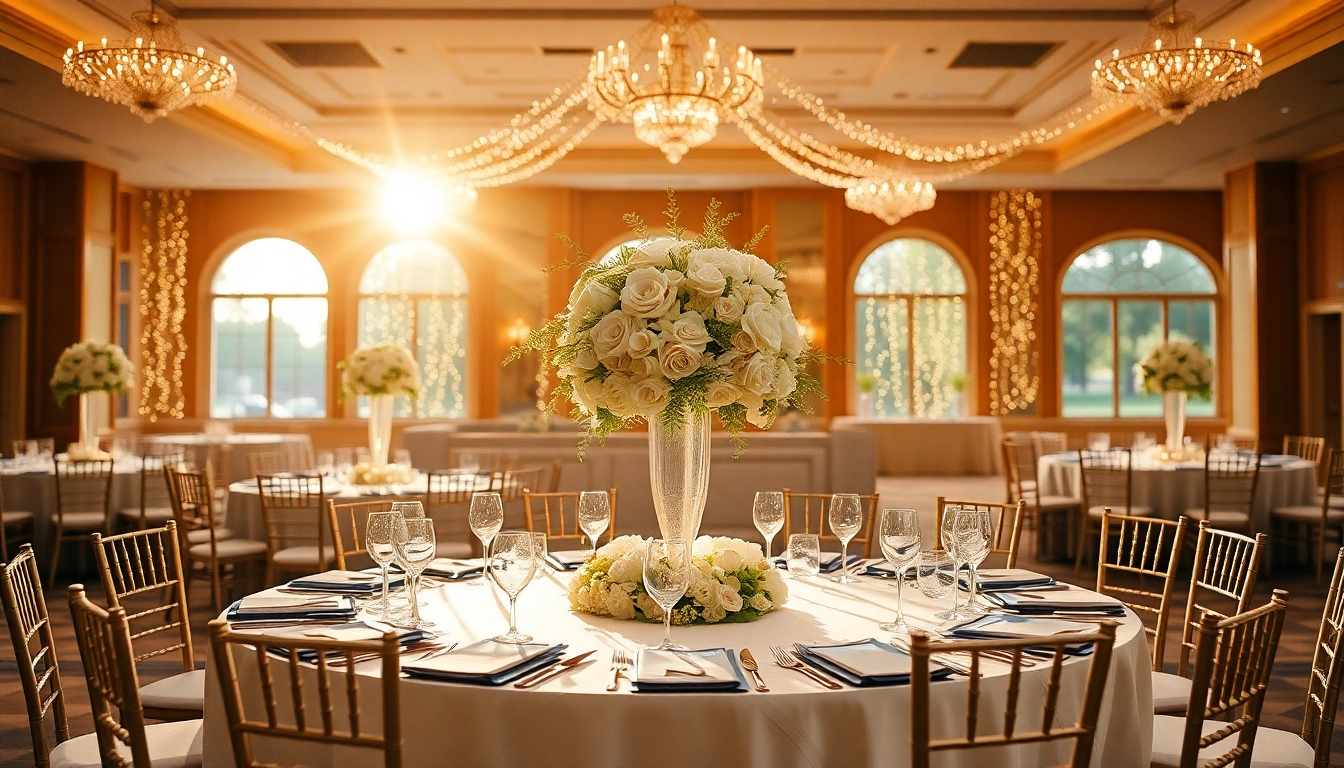 Celebrate your love at a beautiful Jacksonville Wedding Venue adorned with elegant decor.