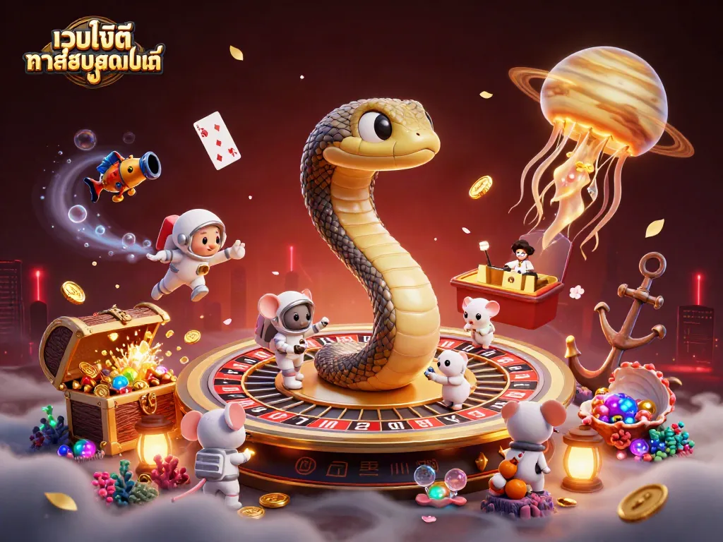 เว็บไซต์ คาสิโนออนไลน์ ให้ความสนุกสนานด้วยการเดิมพันของนักบินอวกาศและเกมคาสิโนภายใต้สายรุ้ง