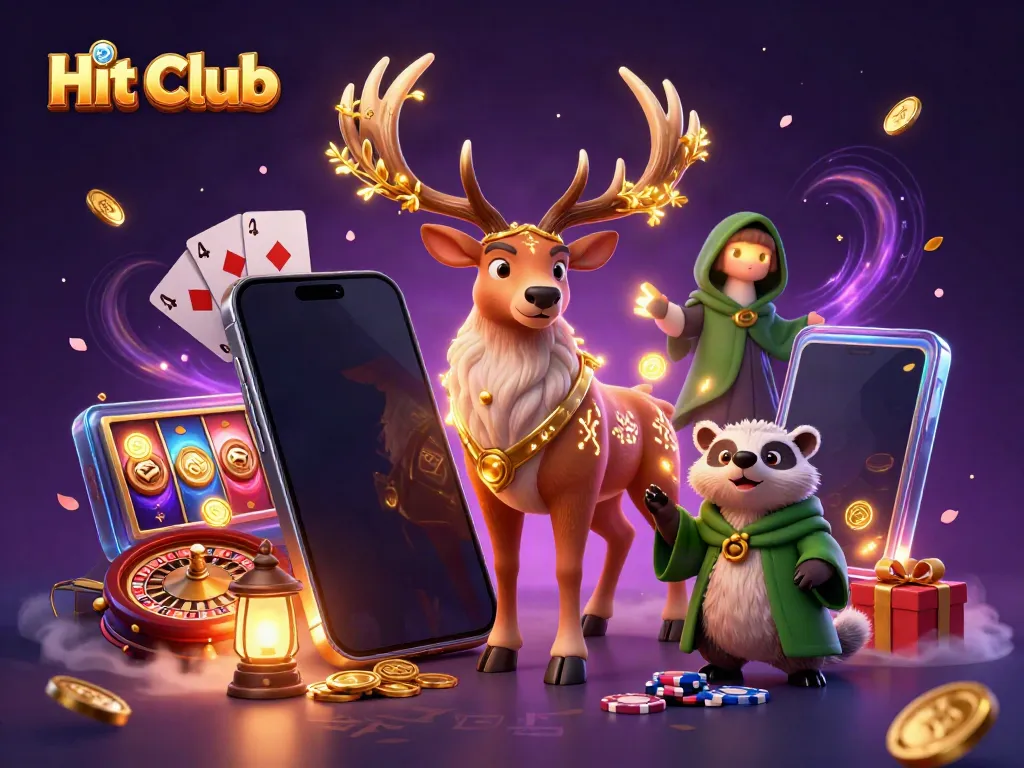 Experience the thrill at Hit Club with exciting gaming elements and enchanting characters.