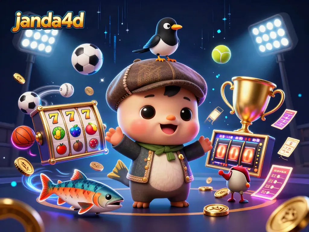 Raih pengalaman bermain terbaik dengan janda4d berisi reels slot dan simbol keberuntungan.