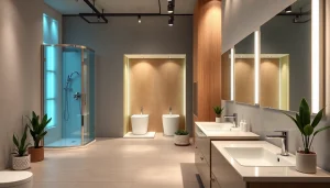 Découvrez les produits sirhona fr dans un showroom moderne axé sur l'élégance.