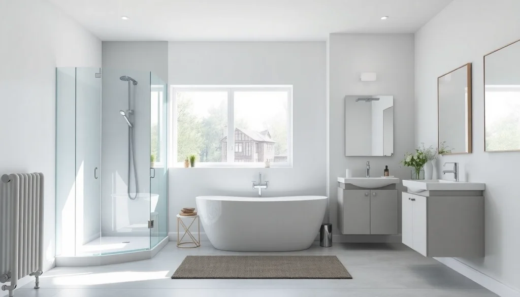 Gestalte dein Traumbad mit den hochwertigen Produkten von sonni sanitär GmbH und moderner Einrichtung.