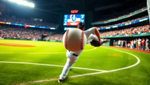 mlb중계의 흥미진진한 순간을 포착한 생생한 야구 경기