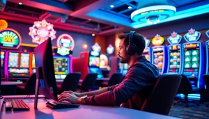 Enjoy thrilling online casino Canada games with vibrant graphics and a lively atmosphere.