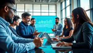 Analyze competitor pricing strategies in a collaborative office environment with a focus on team discussions.