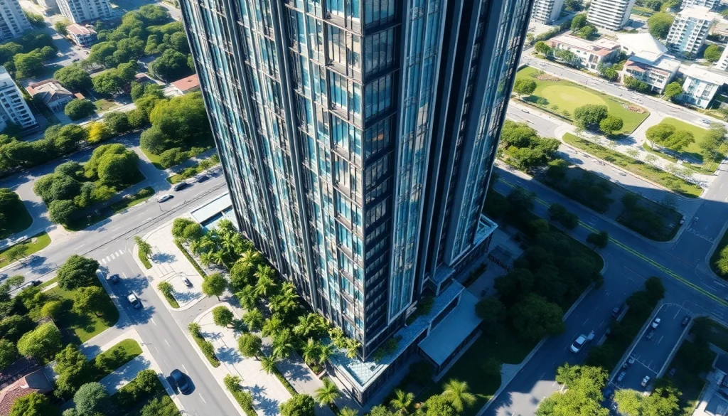 Showcase of luxury tampines ec with modern architecture and vibrant greenery surroundings.