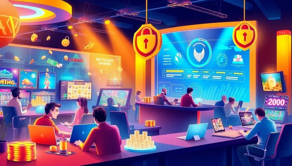 Trải nghiệm sự hứng khởi của trò chơi trực tuyến tại https://saowinsao.com/ với cảnh casino hiện đại.