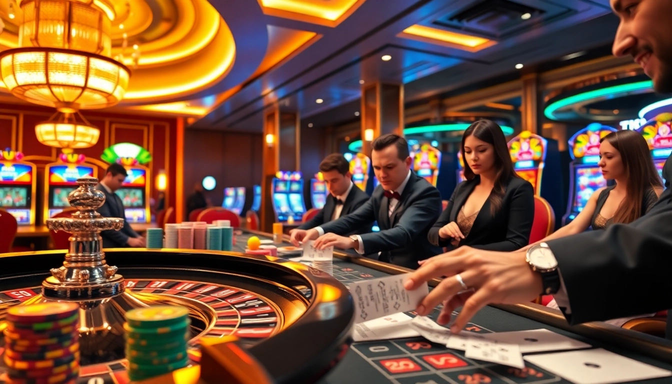 Exciting gameplay at 555win com with roulette and dice enhancing the casino experience.
