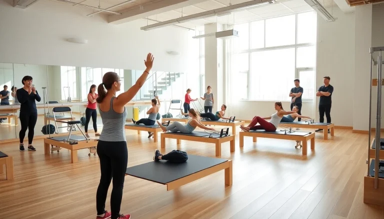 台東区のピラティスクラス、グループワークアウトとパーソナルトレーニングを紹介